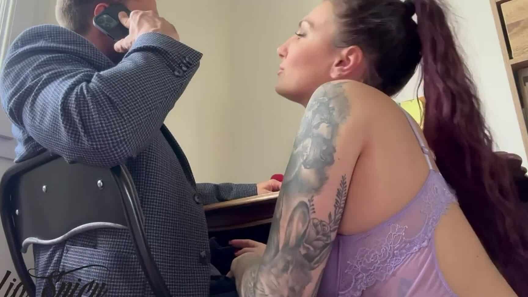 Lia Spicy 56 _ il est au tÃ©lÃ©phone je l&rsquo;allume pour qu&rsquo;il me baise – Squirt et ejac buccale