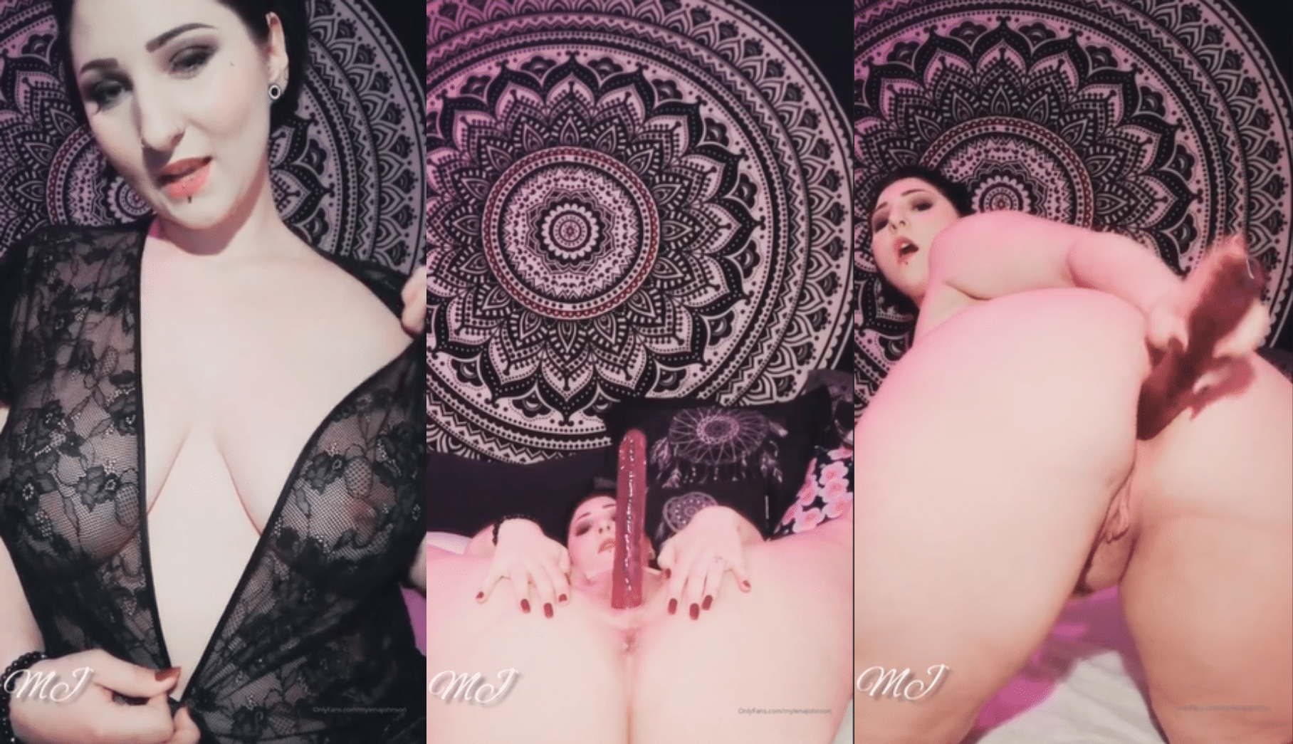 Mylena Johnson Onlyfans French – je suis tellement excitÃ©e que ma chatte se baise toute seule