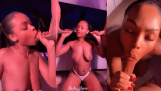 Ruby-vrose Aya Benetti Onlyfans French – Foursome Sextape Blowjob